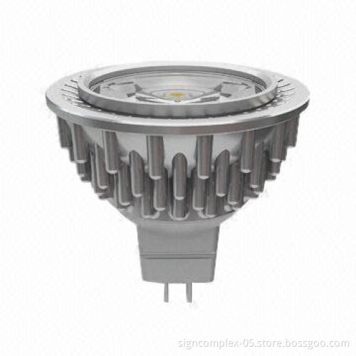 LED Spotlight Bulb with 4.5W Power, 45° Beam Angle and 12V AC/DC Voltage